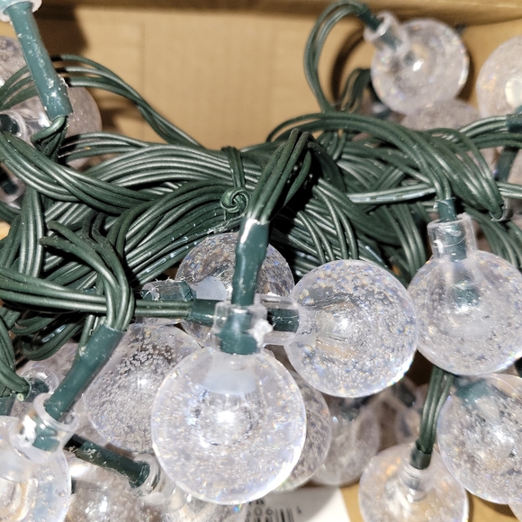 white solar string lights 50 bulb - Picture 7 of 10